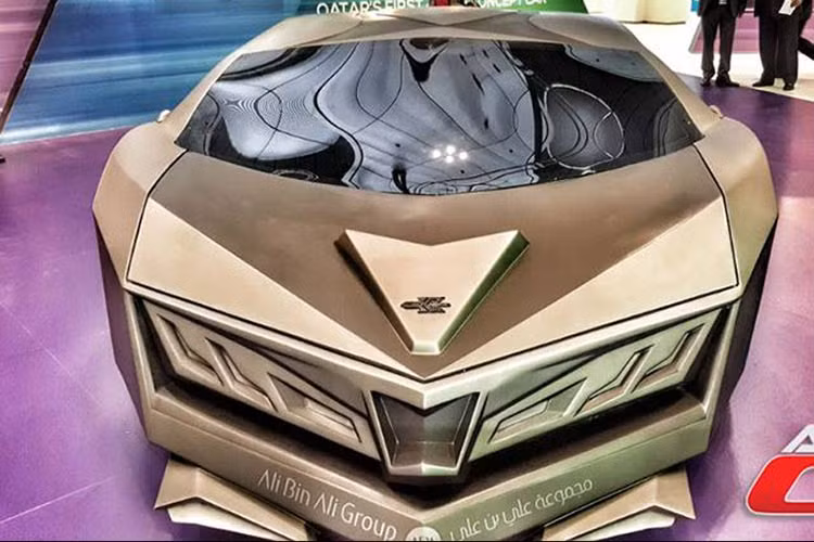 Ngoài việc cho ra mắt bản concept cùng hình ảnh của siêu xe này tại Qatar Motor Show 2016, đến nay vẫn chưa có hình ảnh nội thất nào của xe được công bố.