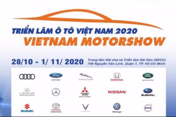 Trien lam oto lon nhat Viet Nam - VMS 2020 chinh thuc bi huy