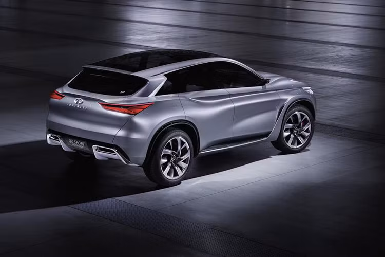 Phiên bản QX50 Concept tiếp tục là bản thiết kế hoàn thiện dựa trên mẫu QX Sport Inspiration được Infiniti ra mắt hồi tháng 04/2016 tại triển lãm xe hơi quốc tế Bắc Kinh, Trung Quốc.
