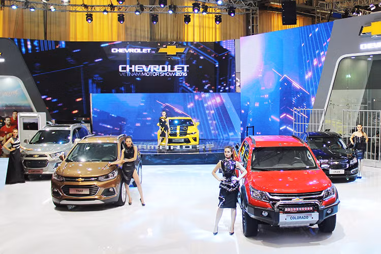 Tại sự kiện thường niên lớn nhất của ngành công nghiệp Ôtô Việt Nam - triển lãm VMS 2016, Chevrolet Việt Nam đã mang đến 6 dòng xe trưng bày với 3 trong số đó hoàn toàn mới. Tất cả đều là những dòng xe danh tiếng đã làm nên tên tuổi của thương hiệu xe đến từ nước Mỹ.