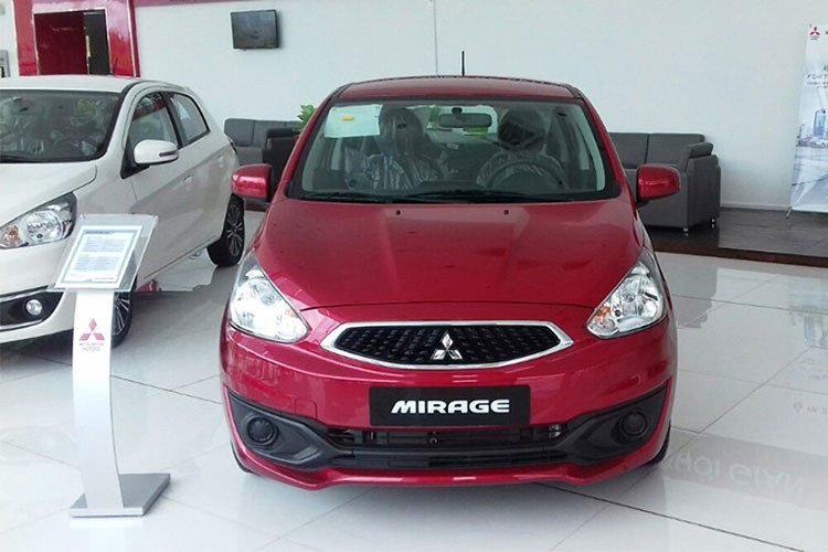 Mitsubishi Mirage được xem là mẫu xe cỡ B giá rẻ nhất hiện nay, thậm chí còn thấp hơn một số xe hạng A như Hyundai Grand i10 hay Kia Morning... Hiện tại, mẫu xe cỡ nhỏ đang phân phối tại thị trường Việt Nam với 3 phiên bản chính, giá từ 350 - 495 triệu đồng. Tuy nhiên doanh số xe trong tháng 6/2019 vừa qua chỉ đạt 58 xe.