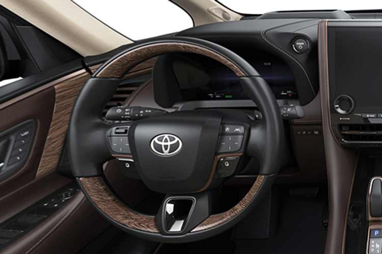 Không gian nội thất sang trọng với 7 chỗ ngồi. Hàng ghế thứ hai được trang bị ghế thương gia với nhiều tiện ích hiện đại như đệm chân Ottoman, chức năng sưởi ghế, thông gió, massage, bàn làm việc gấp gọn tích hợp gương trang điểm, nút bấm điều chỉnh điện 8 hướng… Bên cạnh đó, cấu trúc ghế và chất liệu đệm ghế giảm rung động mang đến trải nghiệm thoải mái và thư giãn cho hành khách trên mọi cung đường.