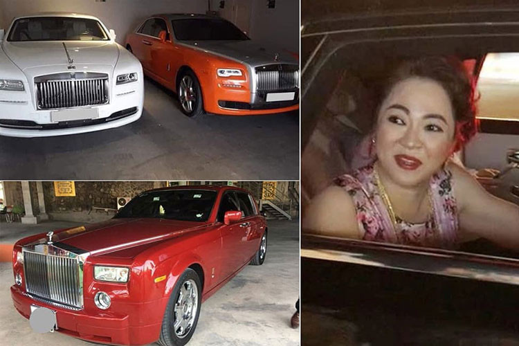 Trong khi đó, doanh nhân Huỳnh Uy Dũng và bà Nguyễn Phương Hằng từng sở hữu 1 chiếc xe Rolls-Royce Phantom EWB nhưng đã bán lại sau đó để mang về garage những mẫu xe khủng như Rolls-Royce Ghost Series II, Rolls-Royce Wraith, Bentley Continental GTC hay Bentley Mulsanne EWB.