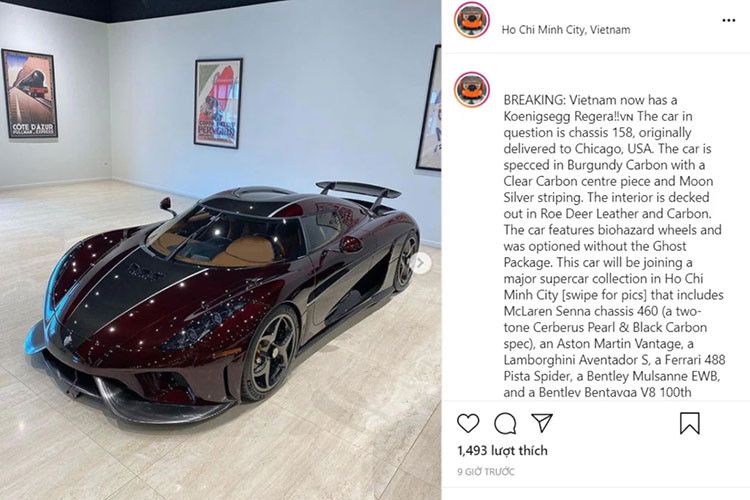 Koenigsegg Regera tram ty cua Hoang Kim Khanh da ve Viet Nam-Hinh-3