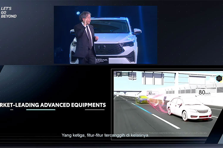 Theo hãng Toyota, Innova thế hệ thứ 7 có công suất tối đa tăng 25% trong khi lượng xăng tiêu thụ giảm hơn 50%. Lượng xăng tiêu thụ trung bình của Toyota Innova Hybrid 2023 là 20 km/lít (khoảng 5 lít/100 km). Dù ở phiên bản nào, xe cũng đi kèm hộp số biến thiên vô cấp CVT, giả lập 10 cấp số, và không còn hộp số sàn.