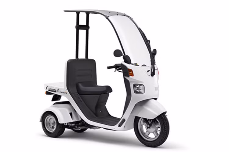 Với Honda Gyro Canopy, đây là một phương tiện chuyên dụng, chủ yếu phục vụ trong các ngành công nghiệp và dịch vụ thương mại. Mặc dù chúng ta ít khi thấy mẫu xe này xuất hiện trên các con phố công cộng, nhưng xe vẫn có thể đăng ký để sử dụng hợp pháp.