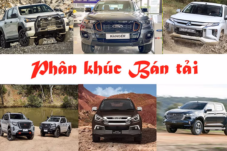 Theo số liệu do VAMA - Hiệp hội các nhà sản xuất ôtô Việt Nam vừa công bố, thị trường ôtô Việt tiêu thụ tổng cộng 1.618 xe bán tải trong tháng 5 vừa qua, giảm 28,3% (tương đương 639 xe) so với tháng liền trước và giảm 25,1% (tương đương 543 xe) so với cùng kỳ năm ngoái. Về thứ tự xếp hạng, Ford Ranger vẫn dẫn đầu phân khúc xe bán tải bán chạy nhất Việt Nam.