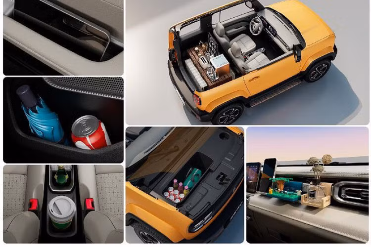 Sự ra mắt của Yep sẽ làm phong phú thêm danh mục sản phẩm của Baojun. Qua hình ảnh thực tế, ta dễ thấy tổng thể xe rất cá tính, lại còn được trang bị đồng hồ khá thời thượng và nhiều phụ kiện độ đa dạng.