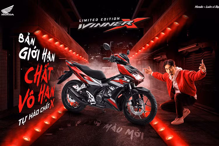 Honda Việt Nam cho biết phiên bản giới hạn của Honda Winner X sẽ chính thức được bán ra tại hệ thống cửa hàng HEAD trên toàn quốc từ ngày 7/4 tới đây. Giá xe Honda Winner X 2021 bán ra từ 45,99 triệu cho bản phanh thường và 48,99 triệu đồng cho bản phanh ABS.