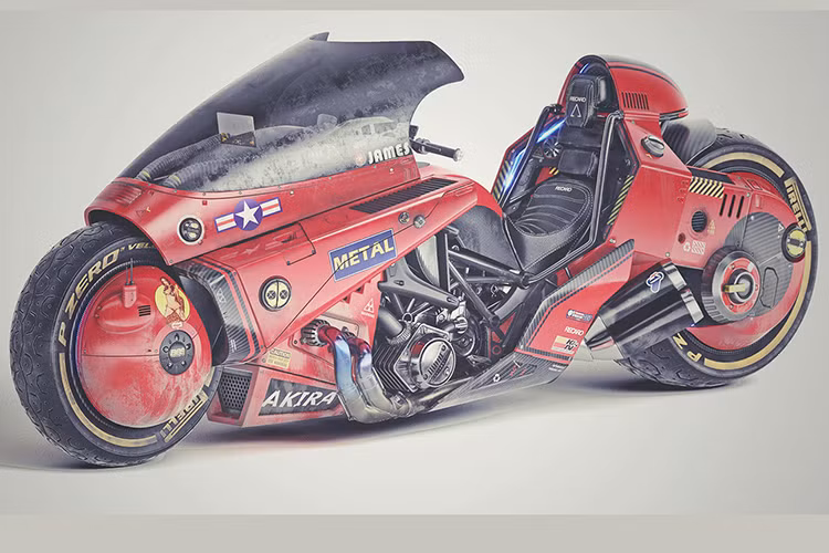 Chiếc xe môtô phân khối lớn AKIRA Bike được hực hiện theo ý tưởng từ các mẫu xe “quái đản” trong bộ phim nối tiếng Fury Road "Max điên cuồng phần 4". Sau khi được trình làng, nó được đánh giá khá cao.