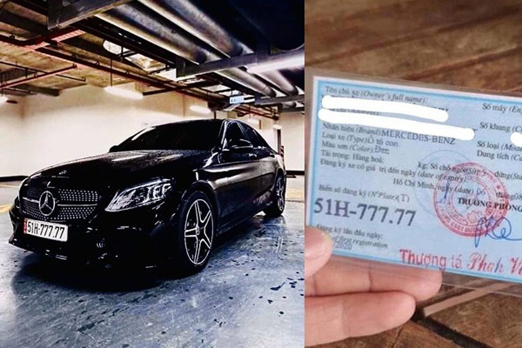 Mới đây, thông tin về việc một chủ xe Mercedes-Benz C300 AMG 2020 mới tại Sài thành bấm được biển số "ngũ quý" 7 đã khiến không ít người xuýt xoa trước độ mát tay khi bấm biển số của chủ nhân chiếc xe Mercedes-Benz C300 AMG 2020 này.