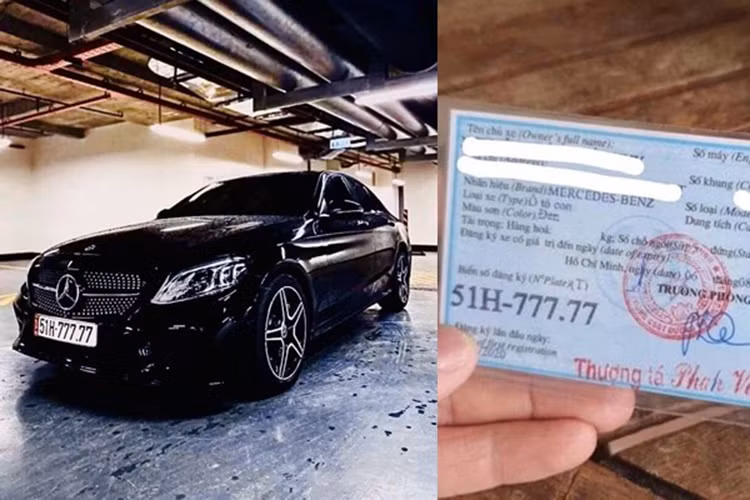 Mới đây, thông tin về việc một chủ xe Mercedes-Benz C300 AMG 2020 mới tại Sài thành bấm được biển số "ngũ quý" 7 đã khiến không ít người xuýt xoa trước độ mát tay khi bấm biển số của chủ nhân chiếc xe Mercedes-Benz C300 AMG 2020 này.
