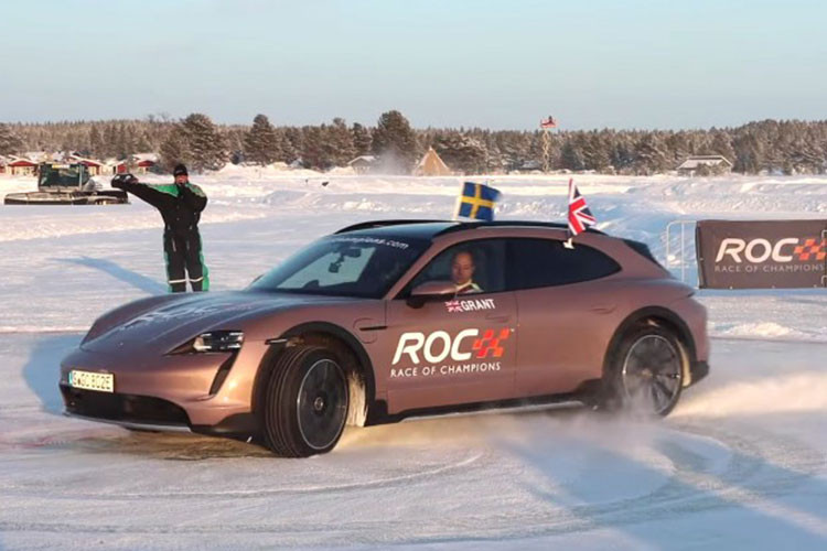 Porsche Taycan Cross Turismo lap Ky luc Guinness voi 69 vong 