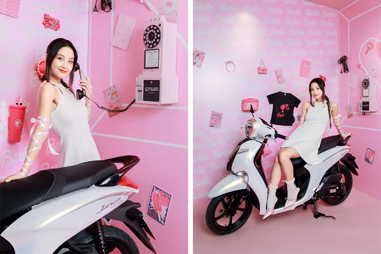 Hot girl Ceri Thu Ha do dang xe tay ga Yamaha Janus-Hinh-2