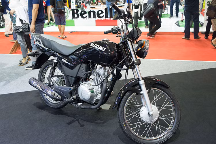 Động cơ dung tích 112,8cc cho GD110 công suất tối đa và mô men xoắn cực đại động cơ này có thể đạt được lần lượt là 8,04 mã lực ở 8.500 vòng/phút và 8,53 Nm ở 5.500 vòng/phút. Hộp số theo xe là loại côn tay 4 cấp, ly hợp ướt. Theo Suzuki cho biết, động cơ này đã được tinh chỉnh lại nhằm đáp ứng tiêu chuẩn khí thải mới tại Việt Nam.