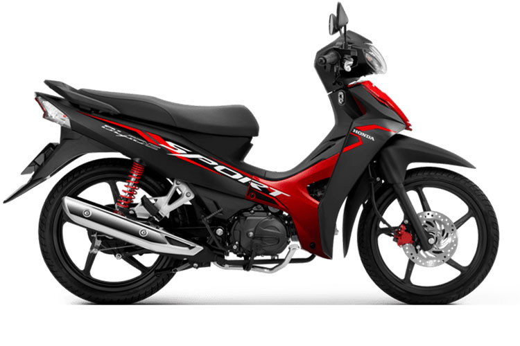 Blade 2023 sử dụng động cơ 110cc, với mức tiêu thụ nhiên liệu 1,85l/100km, đáp ứng tiêu chuẩn khí thải Euro 3. Khối động cơ trên Honda Blade cho công suất tối đa 8,4 mã lực tại 7.500 vòng/phút và mô men cực đại 8,65 Nm/5.500 vòng/phút.