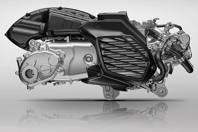 Yamaha Cygnus Gryphus 2021 được trang bị động cơ Blue Core xylanh đơn, dung tích 125 cc, làm mát băng dung dịch, sản sinh công suất 11,8 mã lực tại tua máy 8.000 vòng/phút và mômen xoắn cực đại 11,2 Nm tại tua máy 6.000 vòng/phút. Nhờ trang bị công nghệ van biến thiên VVA, khối động cơ này còn có khả năng tăng tốc cực tốt ở mọi dải tua máy. Thêm vào đó mức tiêu thụ nhiên liệu mà Yamaha công bố cho mẫu xe này khá ấn tượng, ở mức 2,05 lít/100km.