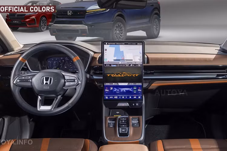 Bên cạnh đó, mẫu TrailSport mới có thể được nâng cấp về động cơ và hộp số để tăng cường hiệu suất vận hành. Đối với các phiên bản còn lại của Honda CR-V facelift 2026 mới, các thay đổi tập trung chủ yếu vào thiết kế. 