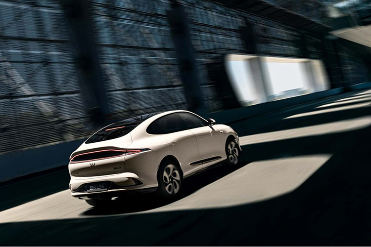 Được định vị là mẫu SUV cỡ trung đến cỡ lớn, IM LS6 có kích thước 4904/1988/1669mm, chiều dài cơ sở 2950mm. Xe có 4 màu ngoại thất: hồng, xanh lá cây, vàng và trắng. Hơn nữa, IM LS6 áp dụng thiết kế fastback và có mặt trước kín, nắp tùy chọn trên mui, đèn hậu kiểu xuyên thấu, màn hình LED ở phía sau và tay nắm cửa ẩn. Xe chạy trên bộ mâm 21 inch.