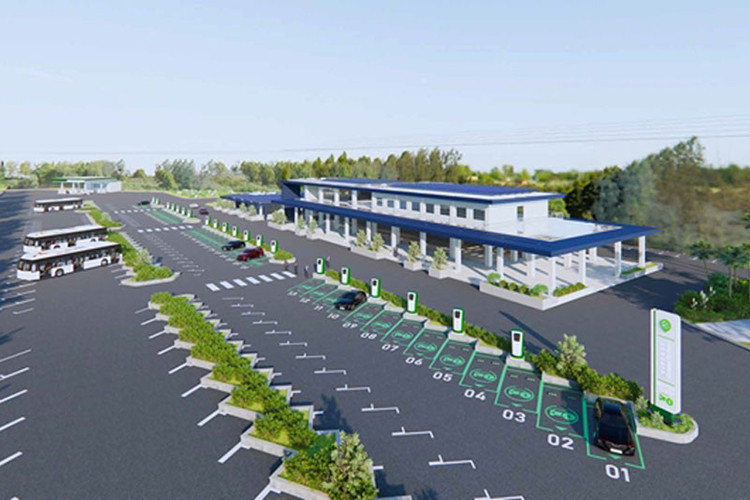 Cac tram dung nghi phai co tram sac cho oto dien tu thang 10/2024