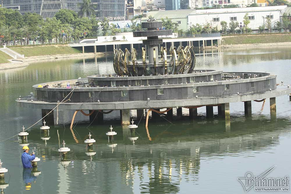 Một số hạng mục vẫn đang được tiếp tục hoàn thiện