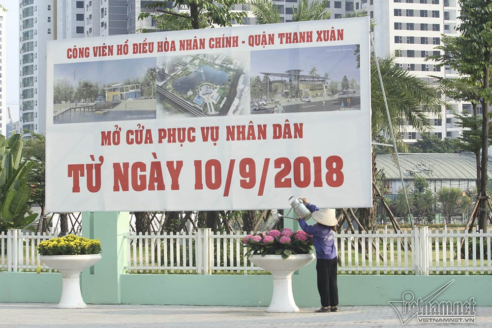 Công viên mở cửa phục vụ miễn phí từ 5h-23h