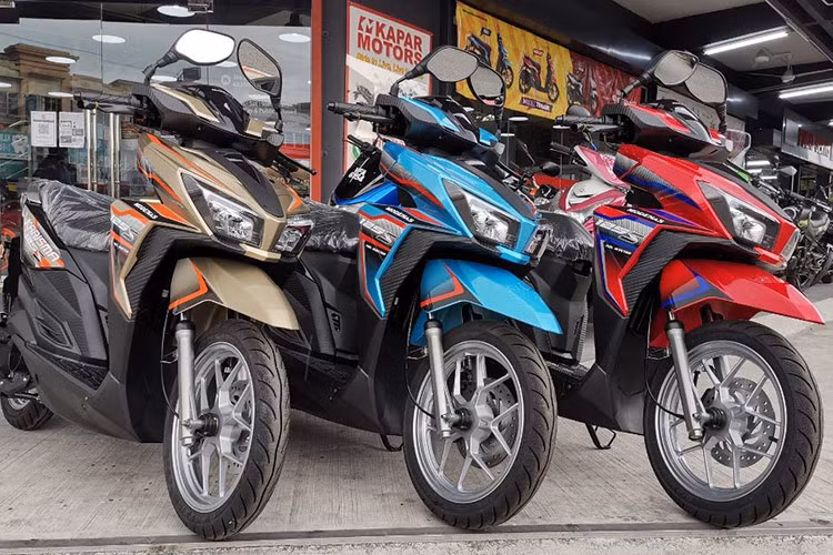 Sức mạnh của mẫu xe tay ga Kawasaki Brusky 125 2024 mới đến từ loại động cơ SOHC, dung tích 124,8cc, đạt tiêu chuẩn khí thải Euro 4, đi kèm với phun xăng điện tử FI.