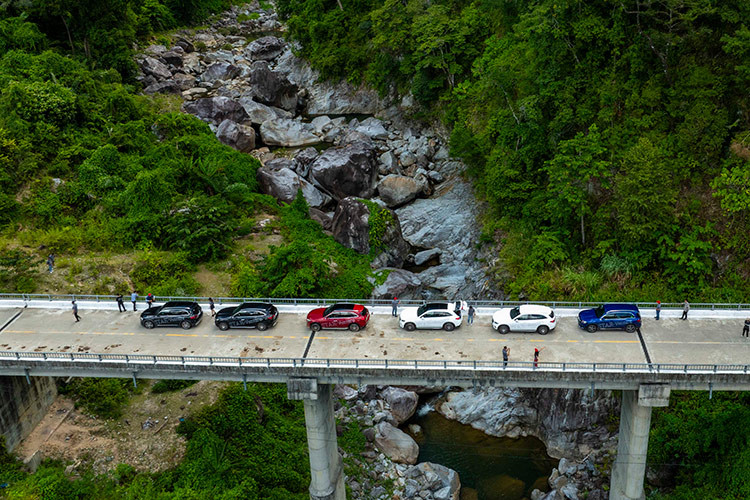 Mercedes-Benz Việt Nam đã thiết kế những điểm dừng chân tuyệt đẹp.