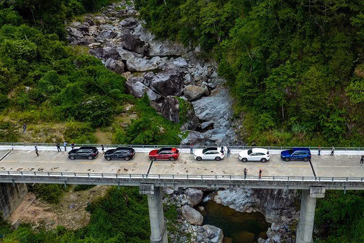 Mercedes-Benz Việt Nam đã thiết kế những điểm dừng chân tuyệt đẹp.