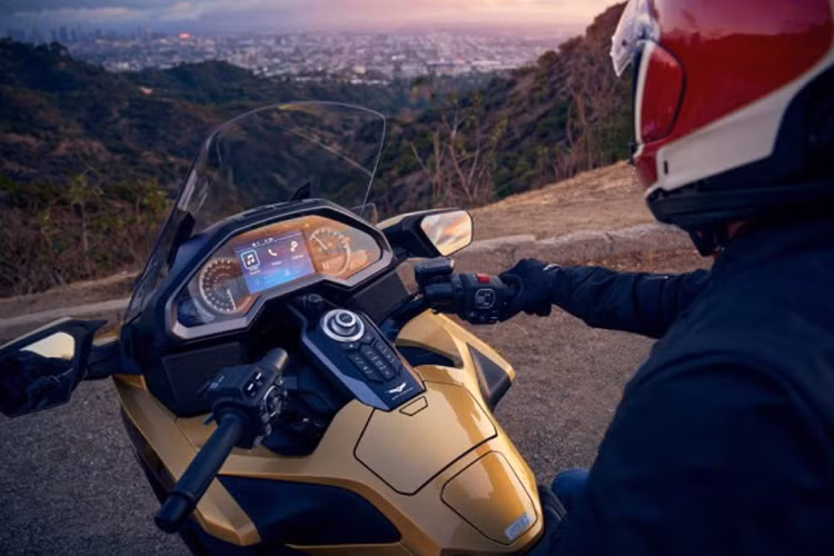 Các tính năng tiêu chuẩn của Honda Gold Wing 50th Anniversary đặc biệt bao gồm kiểm soát hành trình, hỗ trợ khởi hành ngang dốc, màn hình TFT 7 inch, hệ thống giám sát áp suất lốp, tay nắm sưởi và ghế có sưởi trên phiên bản Tour.