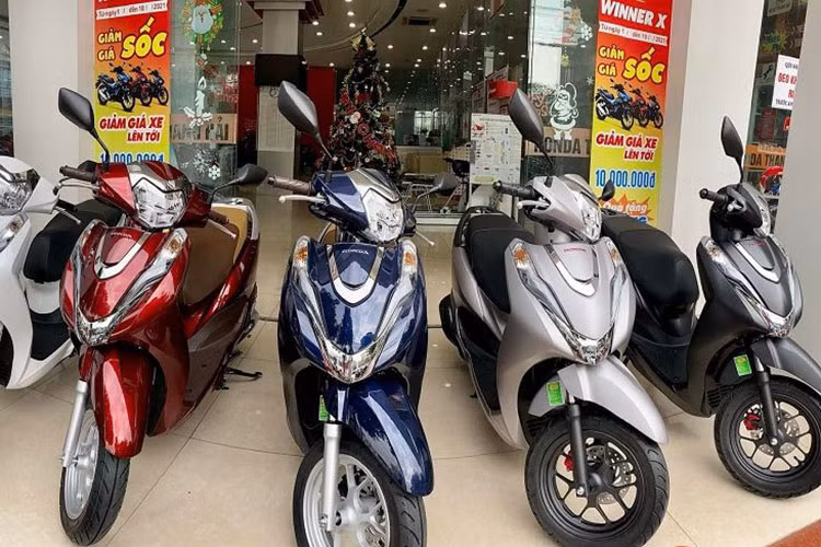 Loat xe may tai Viet Nam dang 