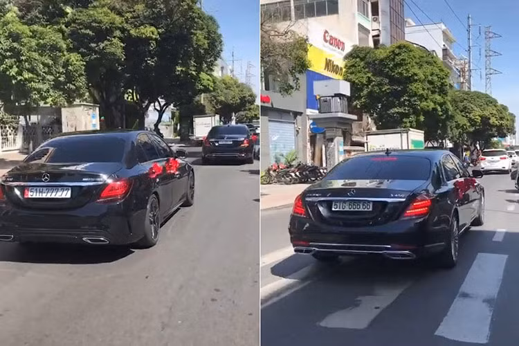 Mới đây, mạng xã hội lan truyền video quay lại cảnh một cặp xe sang và xe siêu sang Mercedes-Benz biển ngũ quý được chọn làm xe hoa tại TP HCM đã khiến không ít người đi đường trầm trồ còn cư dân mạng cho rằng chủ nhân khá chịu chơi khi chọn toàn xe đắt tiền và biển còn rất đẹp.