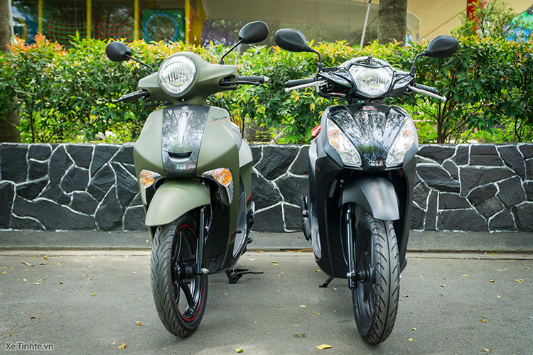 Honda Vision lien tuc kenh gia, co nen doi sang mua Yamaha Janus?