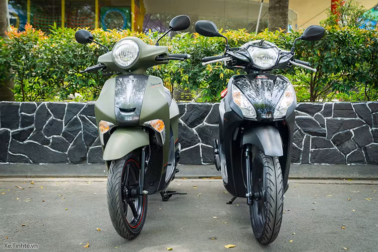 Honda Vision lien tuc kenh gia, co nen doi sang mua Yamaha Janus?