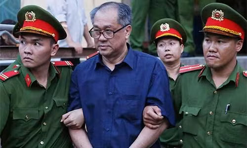 Bị cáo Phạm Công Danh bị cáo buộc làm thất thoát số tiền trên. Ảnh: HOÀNG GIANG