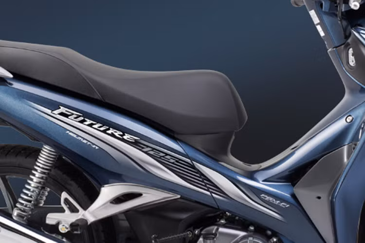 Vẻ chắc chắn, khỏe khoắn đầy ấn tượng, kết hợp với thiết kế mặt trước hình chữ V sắc sảo cùng bộ đèn xi nhan hai bên được đưa xuống phía dưới mặt nạ nhằm tạo cảm giác thống nhất hài hòa giữa hệ thống đèn xe và thiết kế mặt nạ xe, khẳng định vẻ cao cấp của Future FI 125cc.