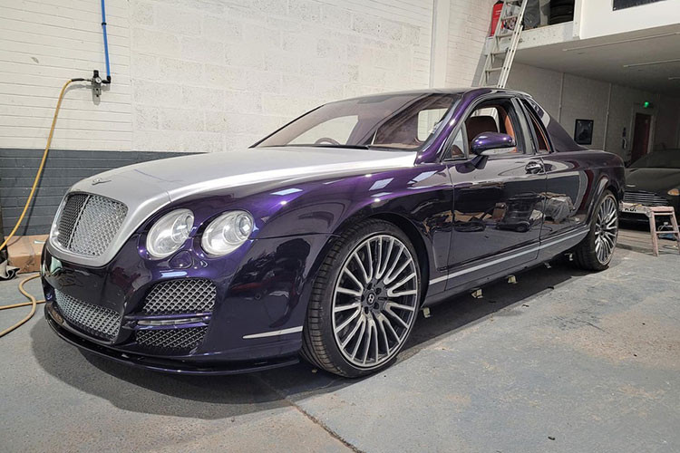 DC Customs không tiết lộ chi phí cũng như giá xe bán tải Bentley này là bao nhiêu, nhưng họ nói rằng chiếc xe bán tải gầm thấp màu tím hiện đã được giao tới tay chủ nhân của nó. Công ty coi đây là một trong những thách thức lớn nhất của mình cho đến nay.