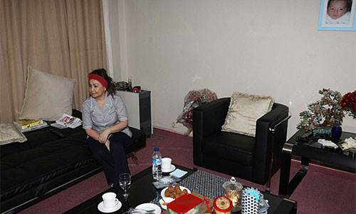 Phòng giam đầy đủ tiện nghi của Artalyta Suryani. Ảnh: Al Jazeera.