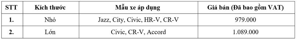 Loc gio dieu hoa khang vi rut xe oto Honda tu 979 trieu dong-Hinh-3