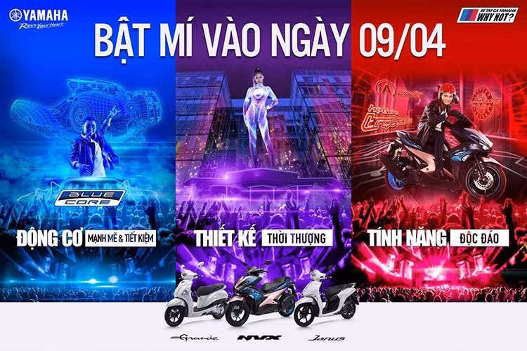 Mới đây, một đoạn quảng cáo có thời lượng 30 giây của chiến dịch “Xe tay ga Yamaha – Why Not?” 2019 vừa được tung ra thu hút sự chú ý. Tiếp tục khẳng định 3 giá trị cốt lõi của xe tay ga Yamaha bao gồm động cơ, thiết kế và tính năng. Rất có thể ngoài Yamaha Grande, NVX và Janus, hãng xe Nhật Bản sẽ đưa thêm mẫu xe Yamaha Freego 125 2019 về ra mắt