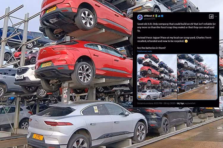 Những chiếc xe Jaguar I-Pace bị bỏ đi chủ yếu xuất hiện trong bãi phế liệu của Charles Trent, một công ty chuyên về tái chế và quản lý xe tại Anh, hoạt động từ năm 1926. Công ty này chuyên cung cấp các dịch vụ như bán phụ tùng đã qua sử dụng, đấu giá trực tuyến, thu gom xe phế liệu và xuất khẩu linh kiện ôtô.