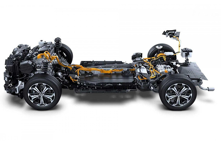 Sức mạnh được gửi đến các bánh xe thông qua hệ dẫn động 4 bánh E-Four Electronic 4x4 cho phép phân bổ mô-men xoắn từ cầu trước đến sau theo tỷ lệ, từ 100:00 đến 20:80. Suzuki cho biết Across có khả năng di chuyển điện hoàn toàn trong phạm vi 75km và tốc độ tới đa lên 180 km/h. Lượng khí thải CO2 được đánh giá ở mức 22 g/km.