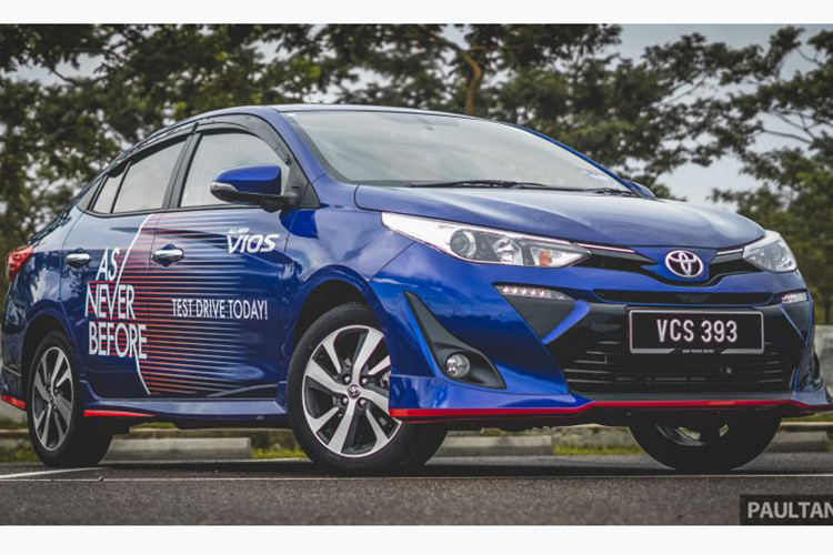 Toyota Vios 2019 tại Malaysia sử dụng động cơ xăng Dual VVT-I 4 xy lanh, dung tích 1.5L sản sinh công suất tối đa 107 mã lực và mô men xoắn cực đại 140 Nm. Động cơ này không có gì là nổi bật nhưng được kết hợp với hộp số biến thiên vô cấp với chế độ Shiftmatic số sàn 7 cấp ảo tăng thêm sự vui vẻ khi cầm lái mẫu sedan hạng B này.