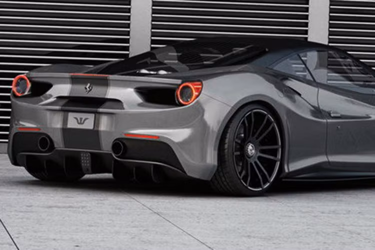  Ngoài ra, bộ la-zăng cũng góp phần làm hoàn thiện mẫu siêu xe mới của Ferrari. Hãng độ Wheelsandmore đã trang bị cho 488 GTB Settecento-Trenta bộ la-zăng mới cứng nguyên khối cực nhẹ có tên là Fiwe wheels với màu sơn đen mờ. 