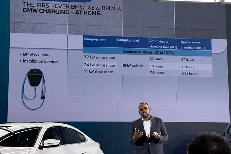 Đây là lần thứ hai BMW giới thiệu xe điện tại Việt Nam, mở ra triển vọng hứa hẹn cho cuộc đua xe điện giữa các ông lớn trong ngành công nghiệp ôtô. Trước BMW iX3 và BMW i4 2023 mới, các "đối thủ đồng hương" của hãng là Porsche đã bán chính hãng mẫu xe Taycan, Audi tung ra thị trường RS e-tron GT và Mercedes-Benz giới thiệu mẫu EQS.