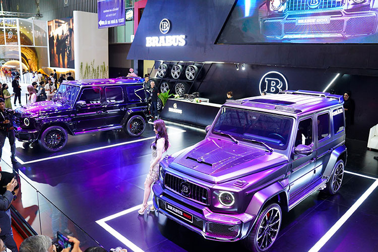 Trong số 14 thương hiệu tham dự tại triển lãm Vietnam Motor Show 2022, thương hiệu xe ôtô Brabus đình đám là kẻ ngoại lệ vì thuộc 1 hãng độ, không phải là hãng xe truyền thống và điều này hứa hẹn sẽ thu hút đông đảo khách hàng yêu xe trong đến thăm quan gian hàng.