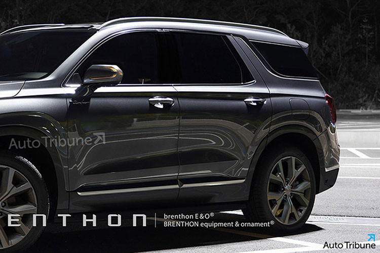 Mẫu xe SUV Hyundai Palisade 2020 mới đã từng được hé lộ diện mạo thông qua mẫu xe concept Hyundai Grandmaster trình làng trong triển lãm Ô tô Busan 2018 tại Hàn Quốc. Qua đó, có thể thấy Palisade 2020 sở hữu dáng dấp thẳng đứng hơn nhiều so với những mẫu SUV thương mại trước đó của Hyundai như Santa Fe hay Tucson 2019.
