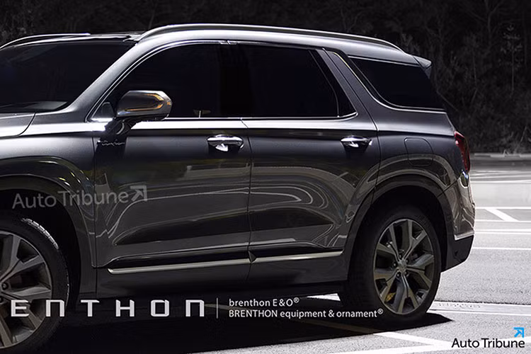 Mẫu xe SUV Hyundai Palisade 2020 mới đã từng được hé lộ diện mạo thông qua mẫu xe concept Hyundai Grandmaster trình làng trong triển lãm Ô tô Busan 2018 tại Hàn Quốc. Qua đó, có thể thấy Palisade 2020 sở hữu dáng dấp thẳng đứng hơn nhiều so với những mẫu SUV thương mại trước đó của Hyundai như Santa Fe hay Tucson 2019.
