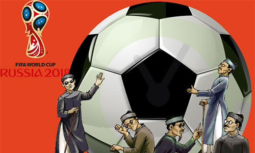 Có 5 ông thầy bói nổi tiếng nhất vùng về việc dự đoán World Cup 2018.