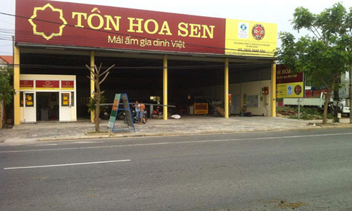 Tap doan Hoa Sen dong 70 chi nhanh, 2 van phong dai dien